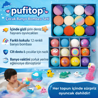 Pufitop - Çocuğunuza banyoyu sevdirin!