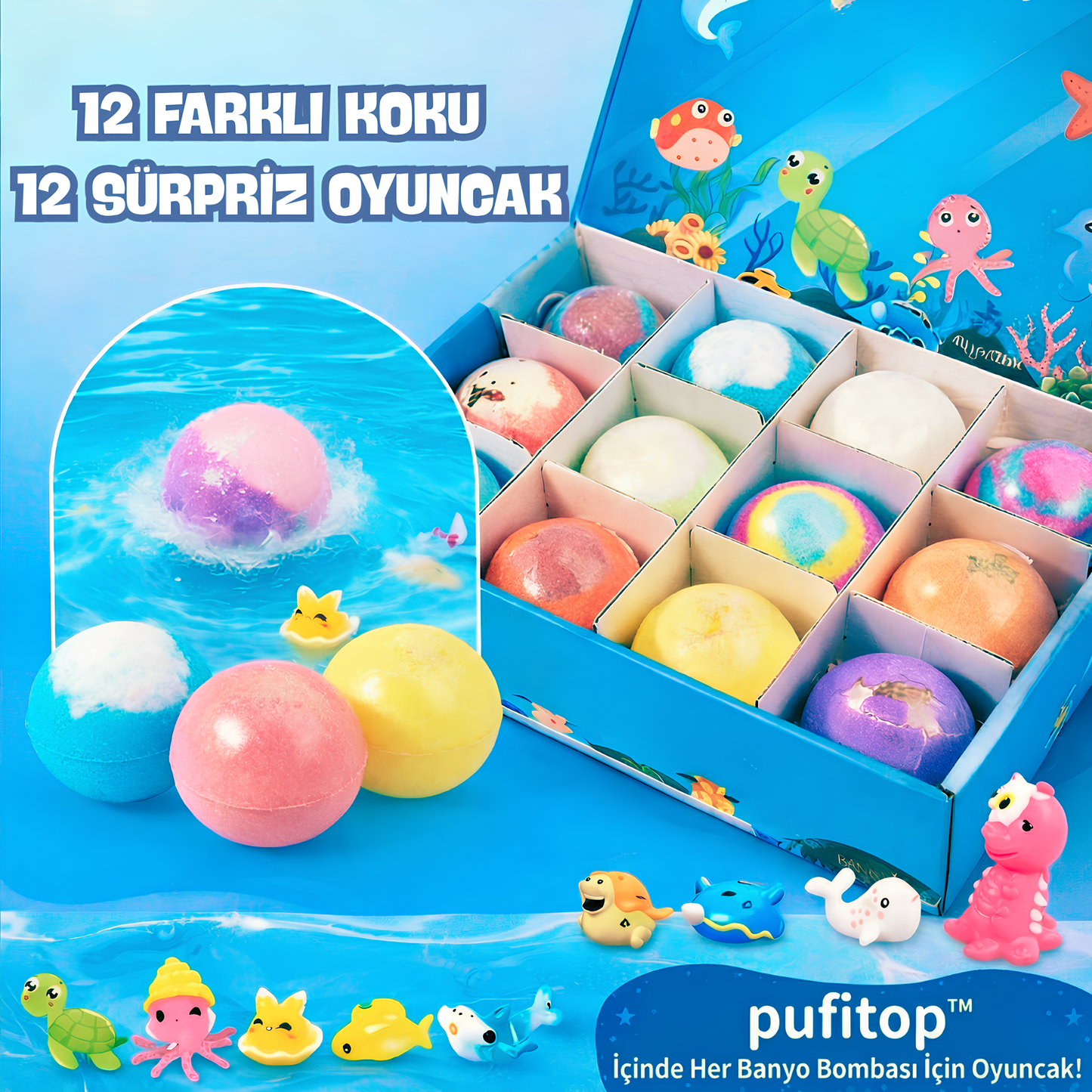 Pufitop - Çocuğunuza banyoyu sevdirin!