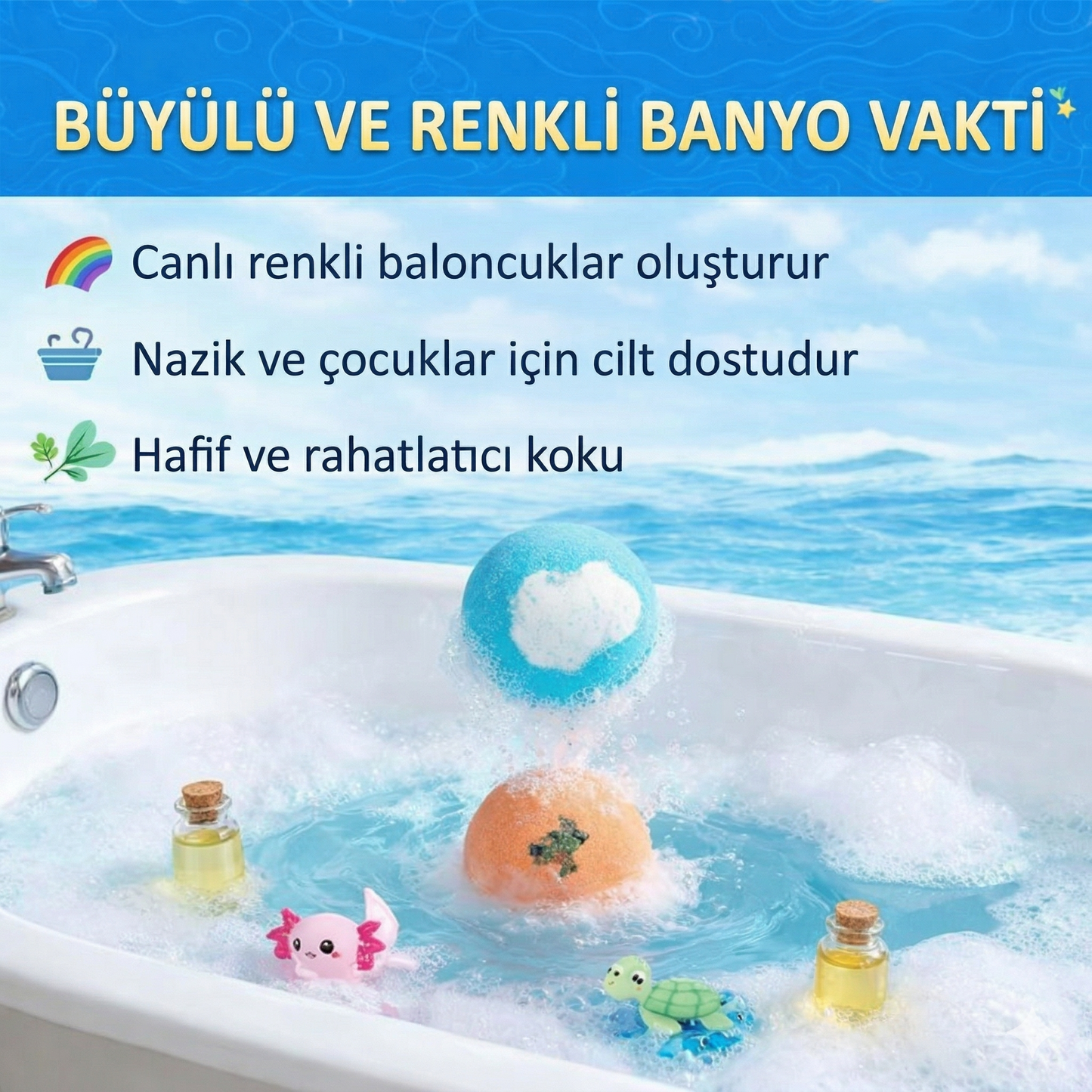 Pufitop - Çocuğunuza banyoyu sevdirin!